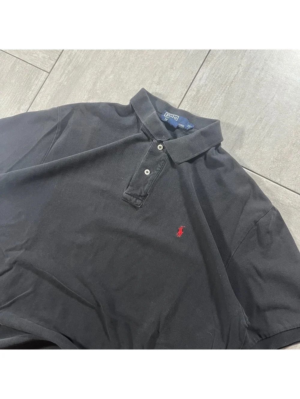 Polo Ralph Lauren Black Classic Fit Polo Shirt XXL